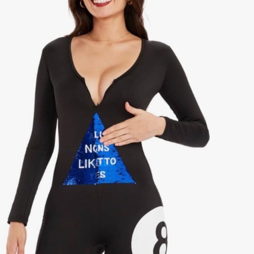 NWT Women's Tipsy Elves Magic Fortune Ball Flirty Halloween Costume Sz M #22